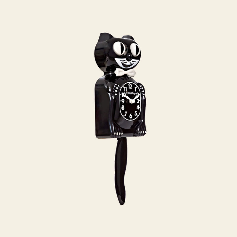 Kit-Cat Klock Kitty-Cat Klock - Classic Black