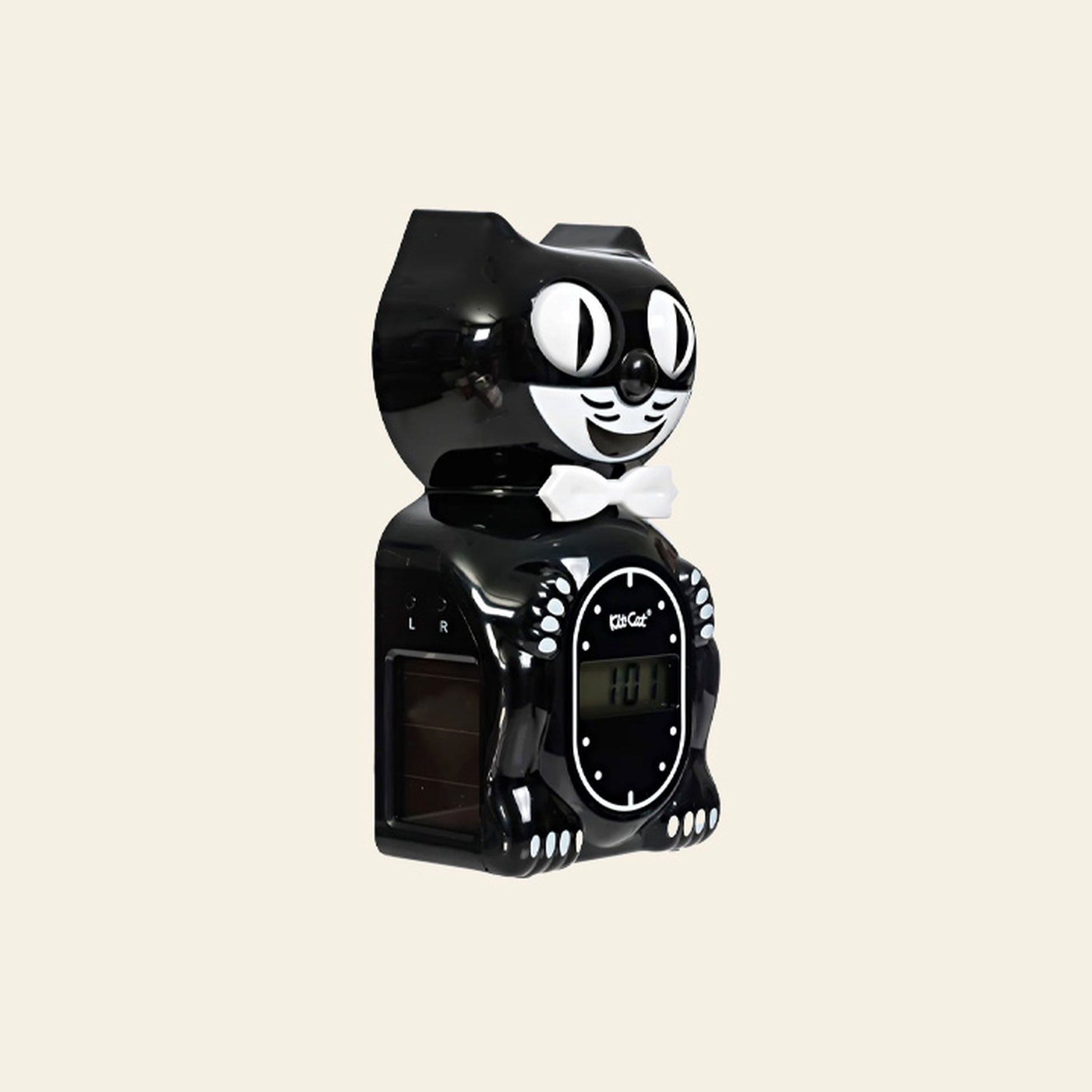 Kit-Cat Klock Solar Kit-Cat Digital Alarm Klock Classic Black