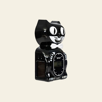 Kit-Cat Klock Solar Kit-Cat Digital Alarm Klock Classic Black