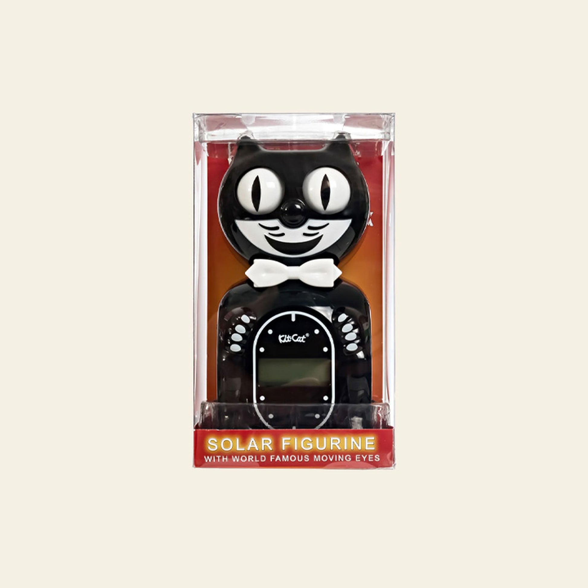 Kit-Cat Klock Solar Kit-Cat Digital Alarm Klock Classic Black