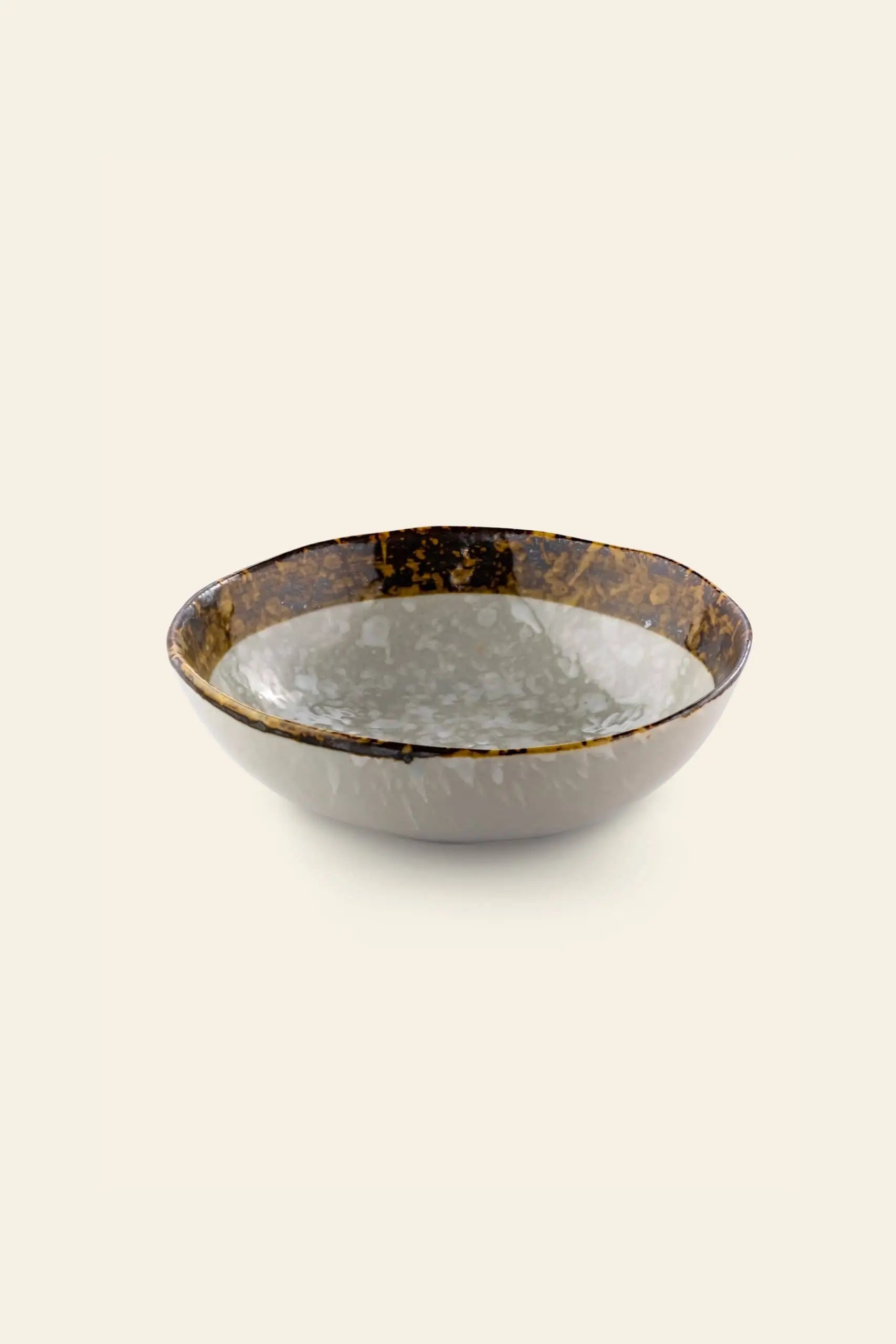 Kra Sanctuary Satay Free Form Soup Bowl White