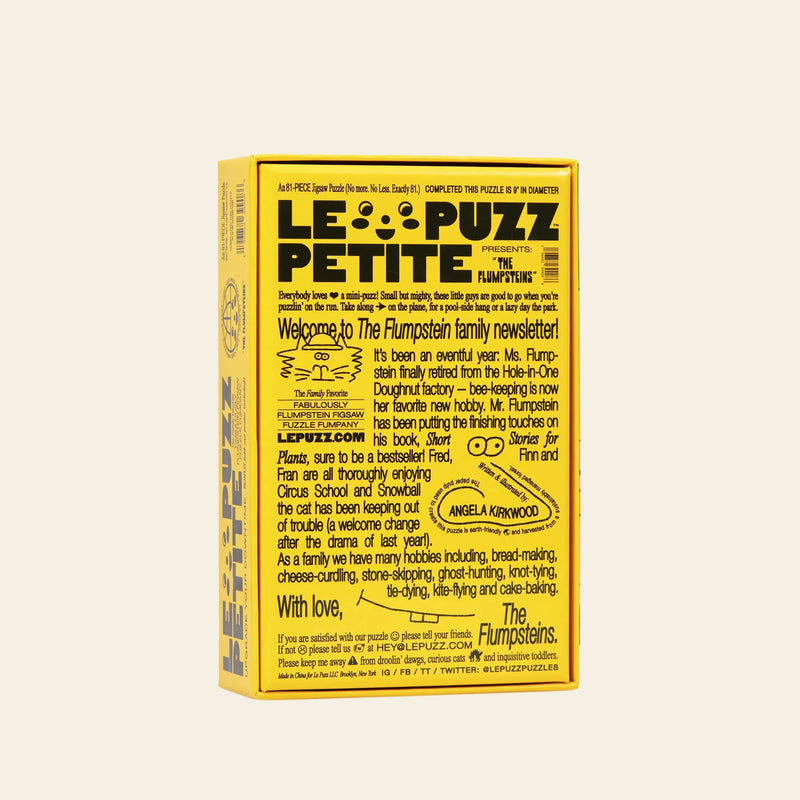 Le Puzz The Flumpsteins，81 片拼图