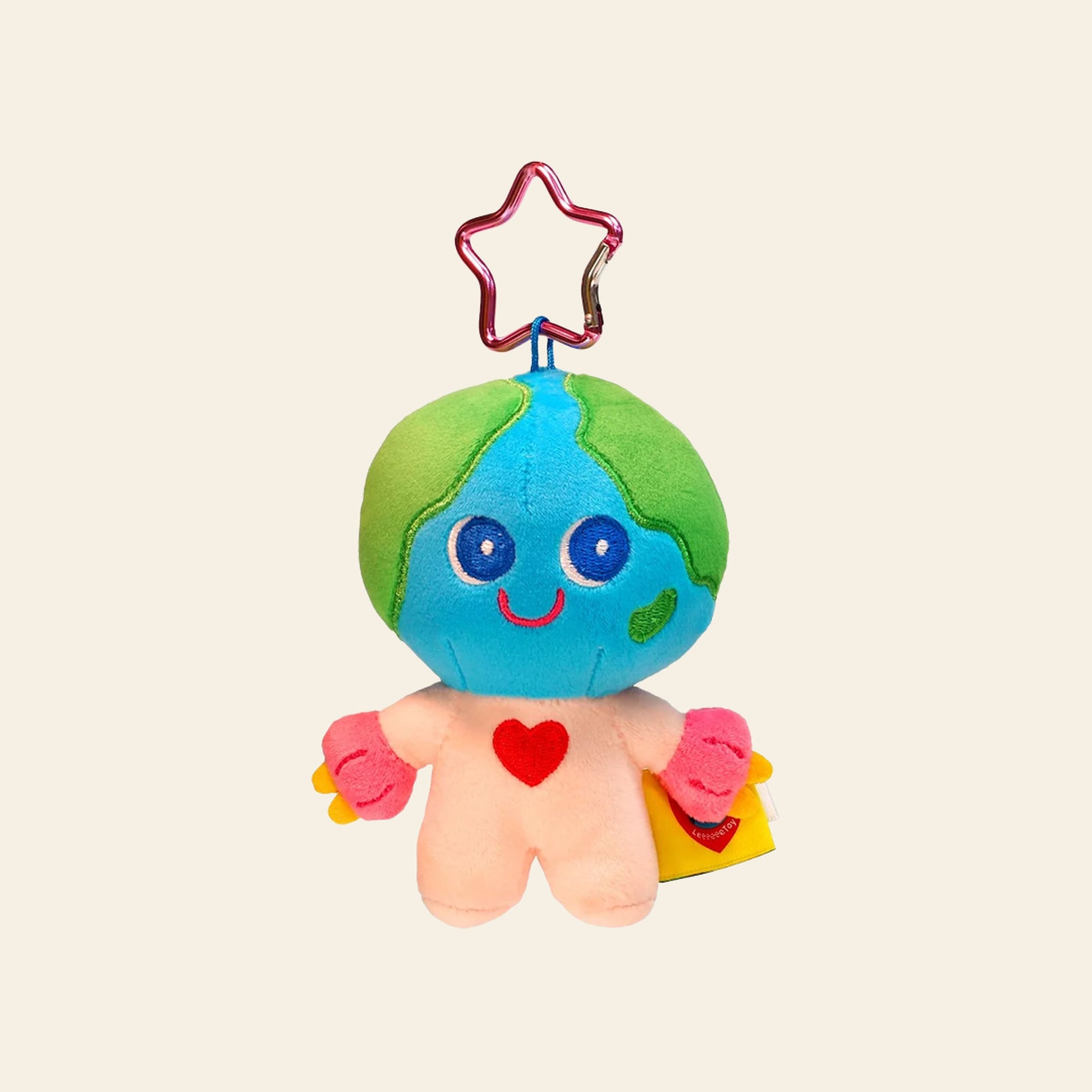 Leeeeee Toy Earthly Plush Doll Keychain