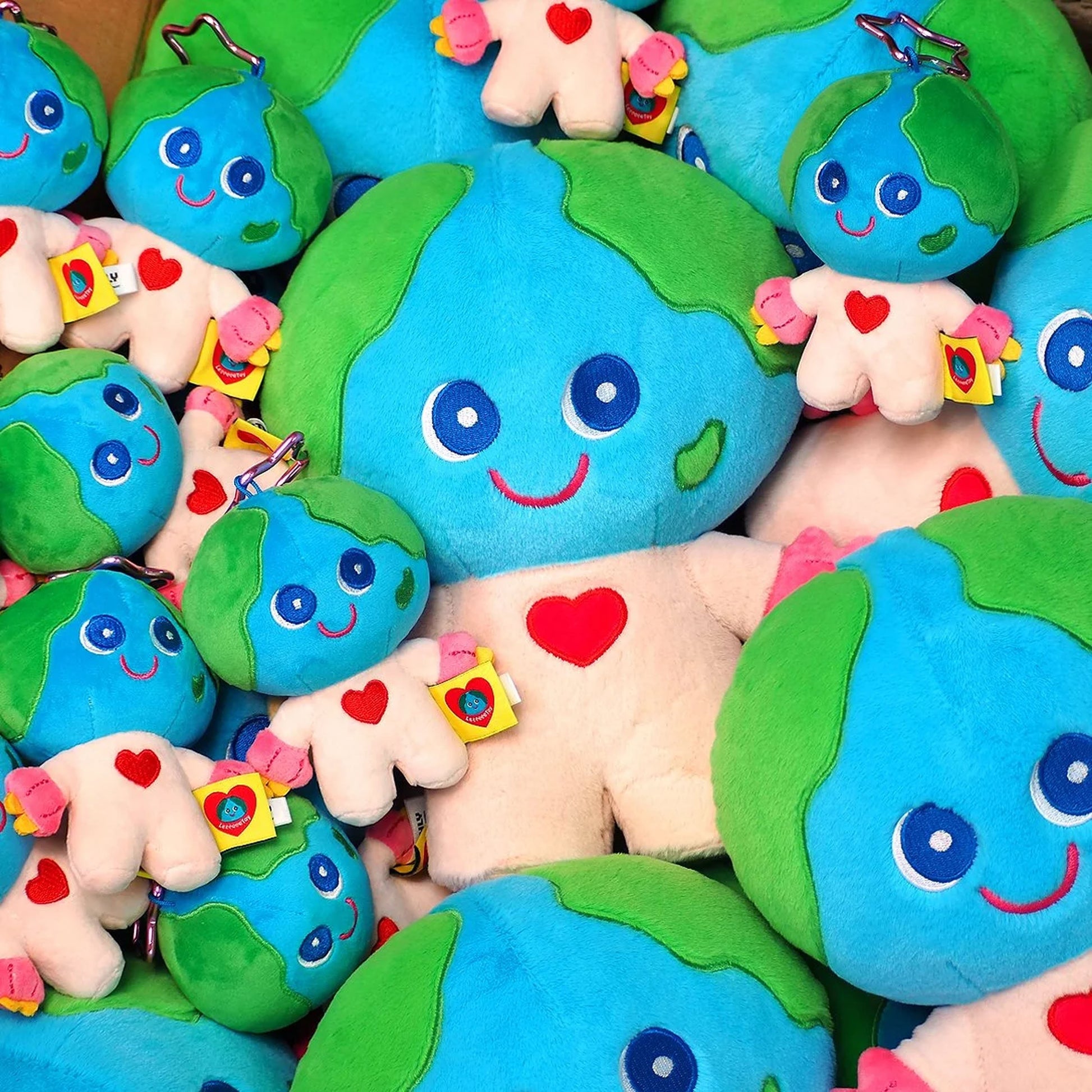 Leeeeee Toy Earthly Plush Doll Keychain