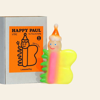 Leeeeee Toy Happy Butterflies Paul (Glow in the Dark)