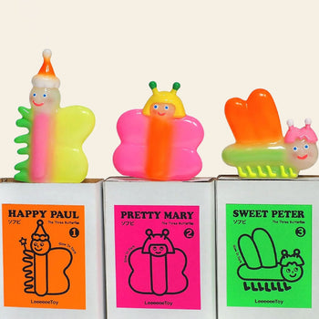 Leeeeee Toy Happy Butterflies Paul (Glow in the Dark)