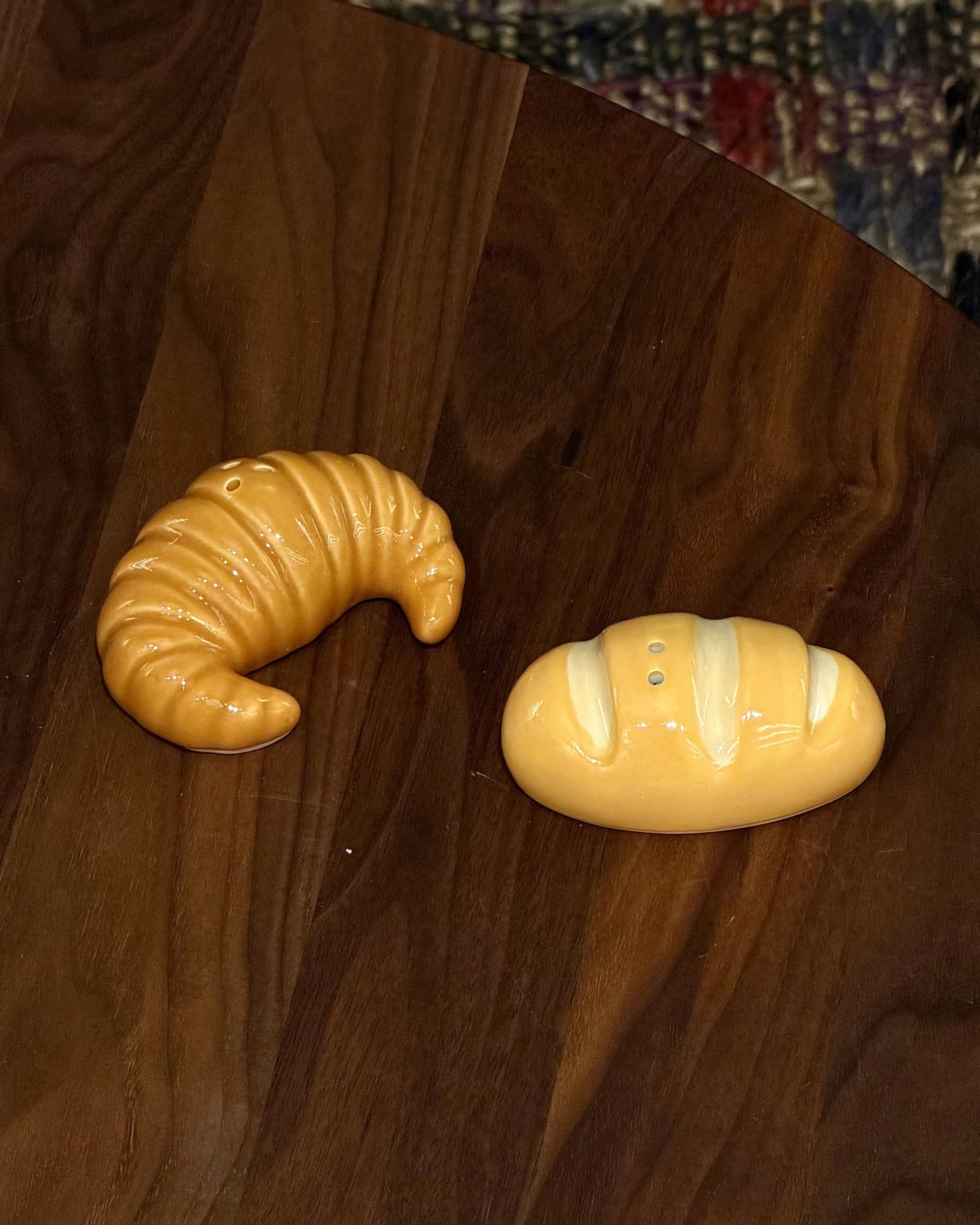 L'expressionist Baguette & Croissant Salt and Pepper Set