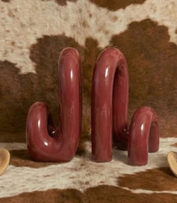 L'expressionist Cowboy Bookends Set of 2