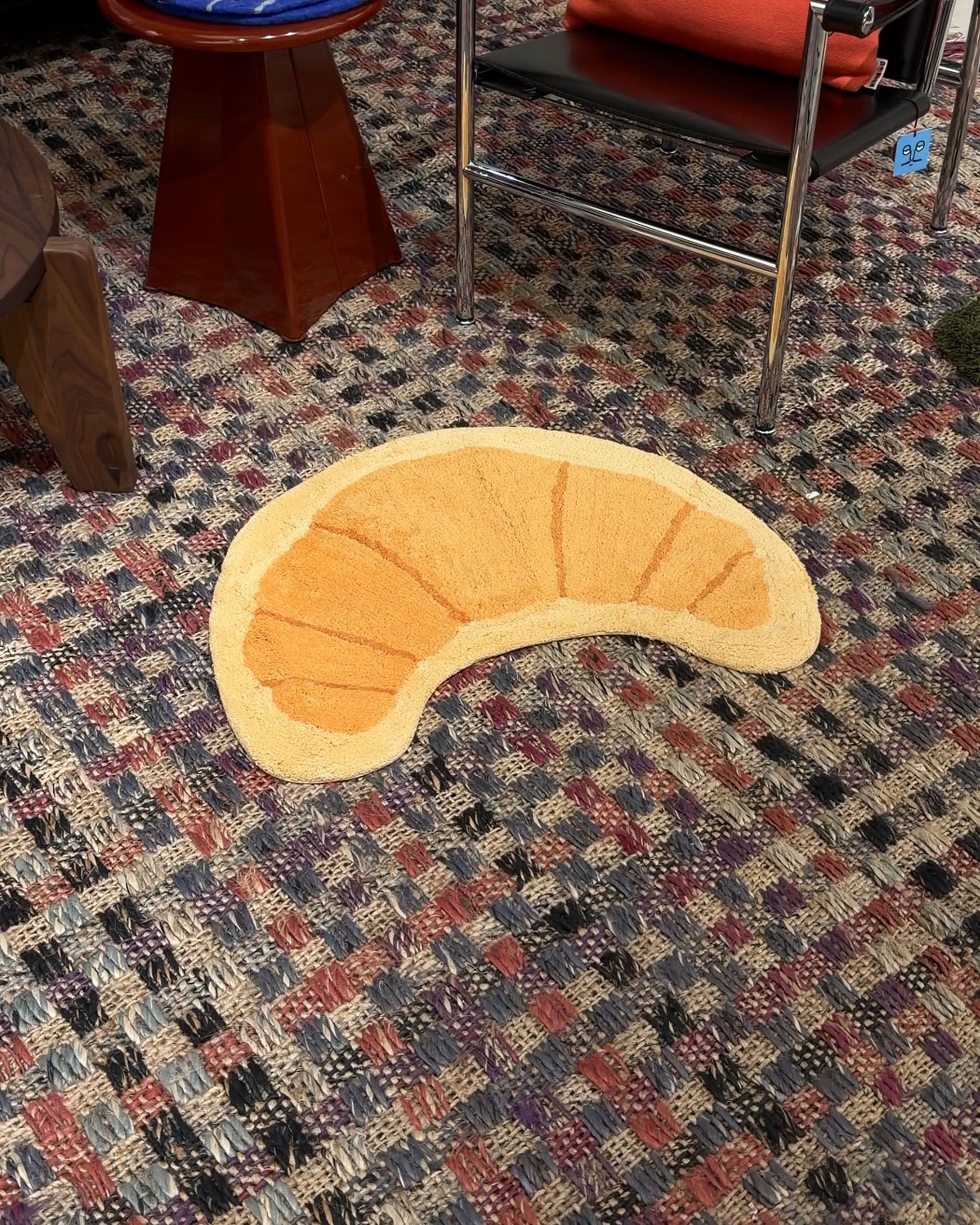 L'expressionist Croissant Bath Mat