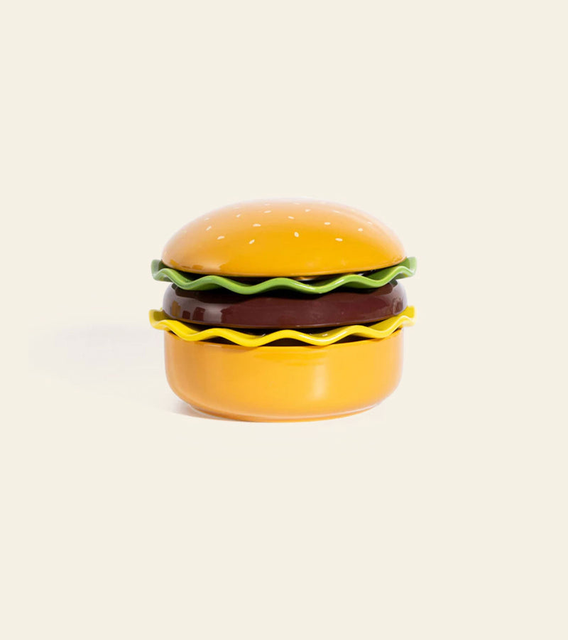 L'expressionist Hamburger Stackable Plate, Set of 5