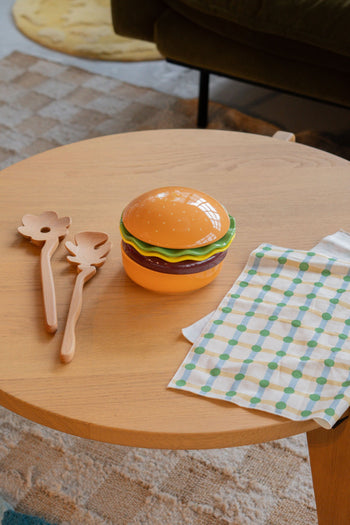 L'expressionist Hamburger Stackable Plate Set of 5