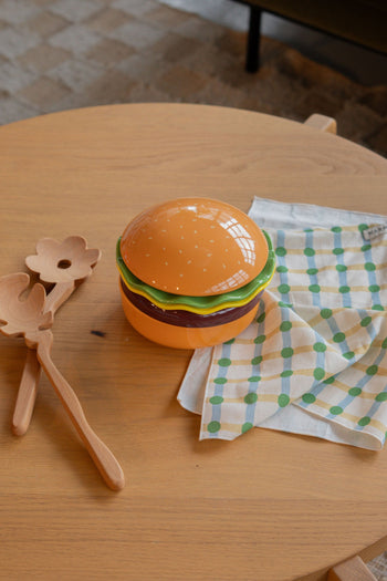 L'expressionist Hamburger Stackable Plate Set of 5