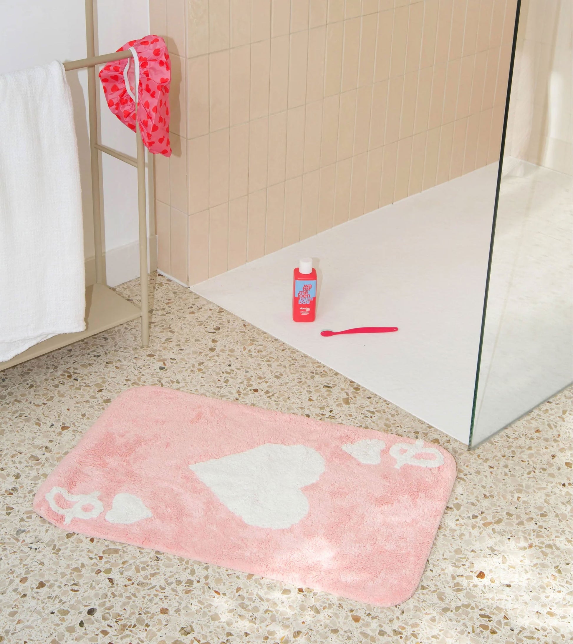 L'expressionist Queen of Hearts Bath Mat