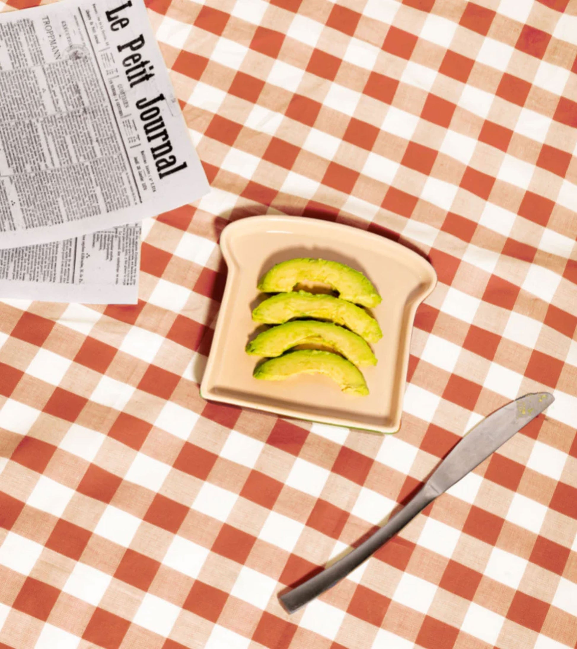 L'expressionist Toast Plate Set of 2