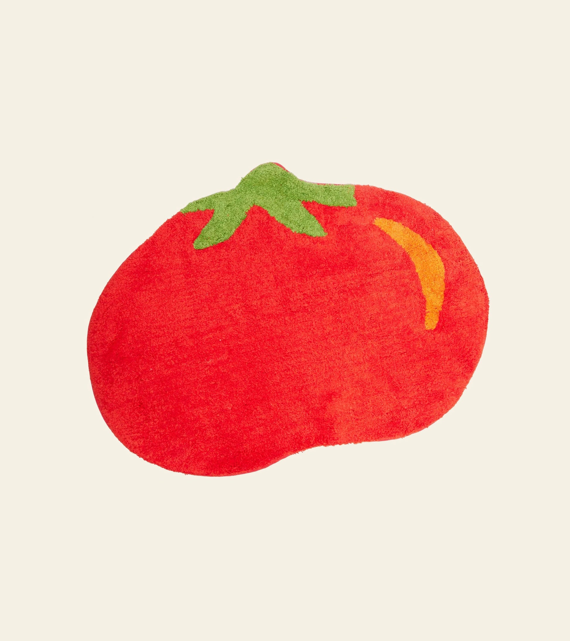 L'expressionist Tomato Bath Mat