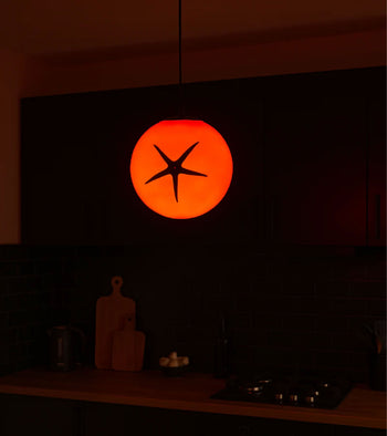 L'expressionist Tomato Lamp