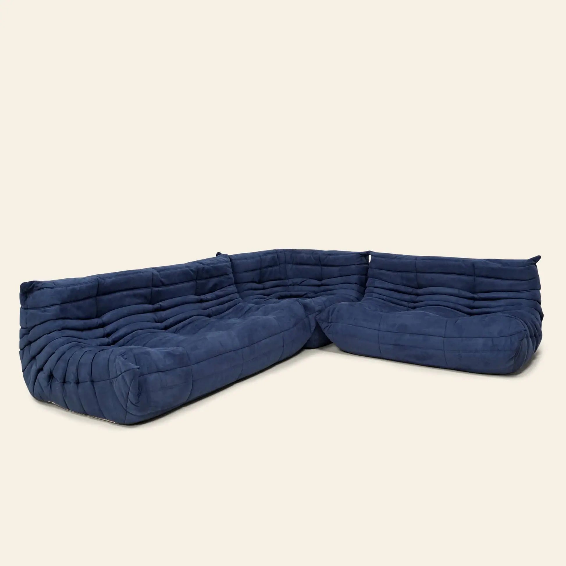 Ligne Roset Togo Corner Seat Dark Blue