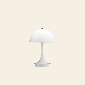 Louis Poulsen Panthella 160 Portable Table Lamp V3 Opal White