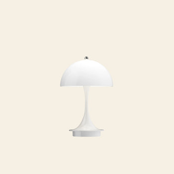 Louis Poulsen Panthella 160 Portable Table Lamp V3 Opal White
