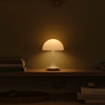Louis Poulsen Panthella 160 Portable Table Lamp V3 Opal White