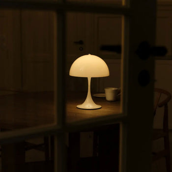 Louis Poulsen Panthella 250 Portable Table Lamp V3 Opal White