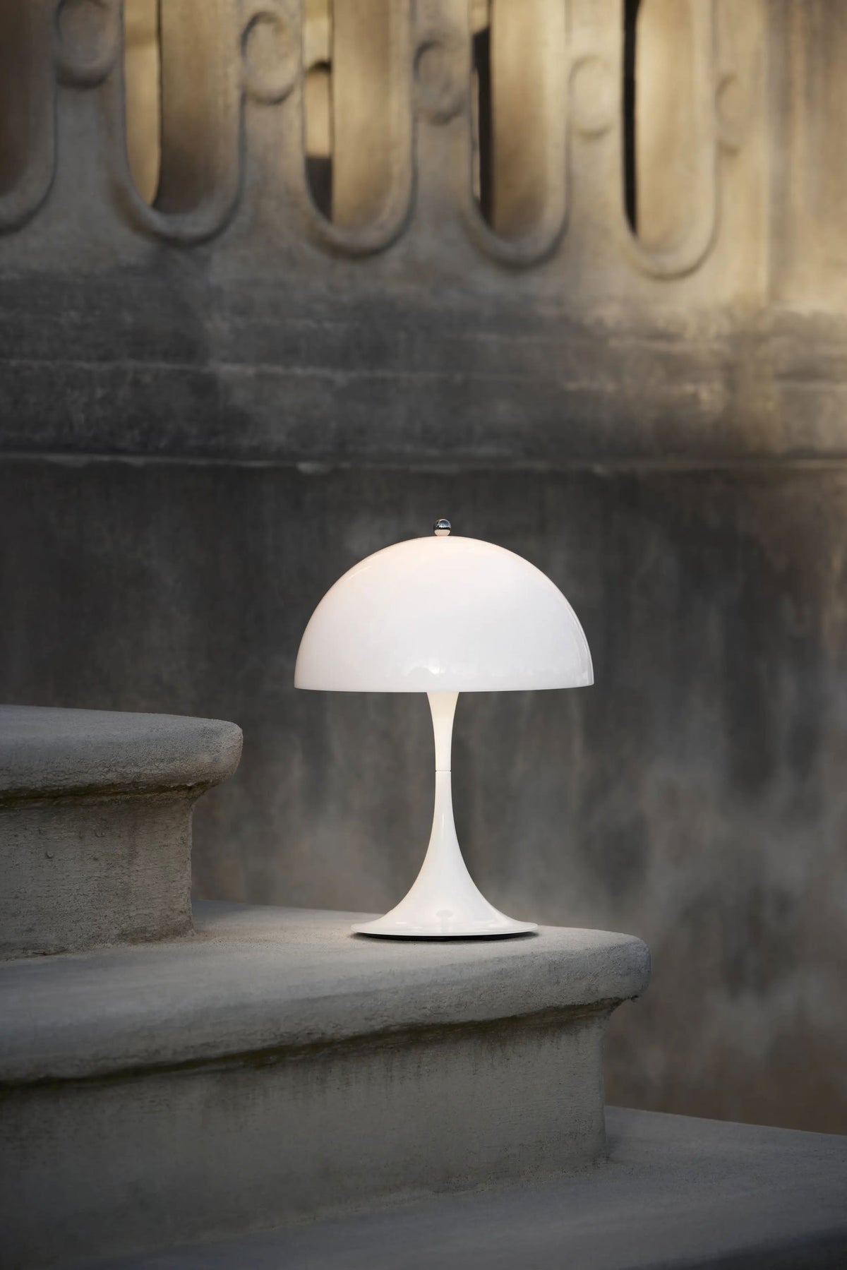 Louis Poulsen Panthella 250 Portable Table Lamp V3 Opal White