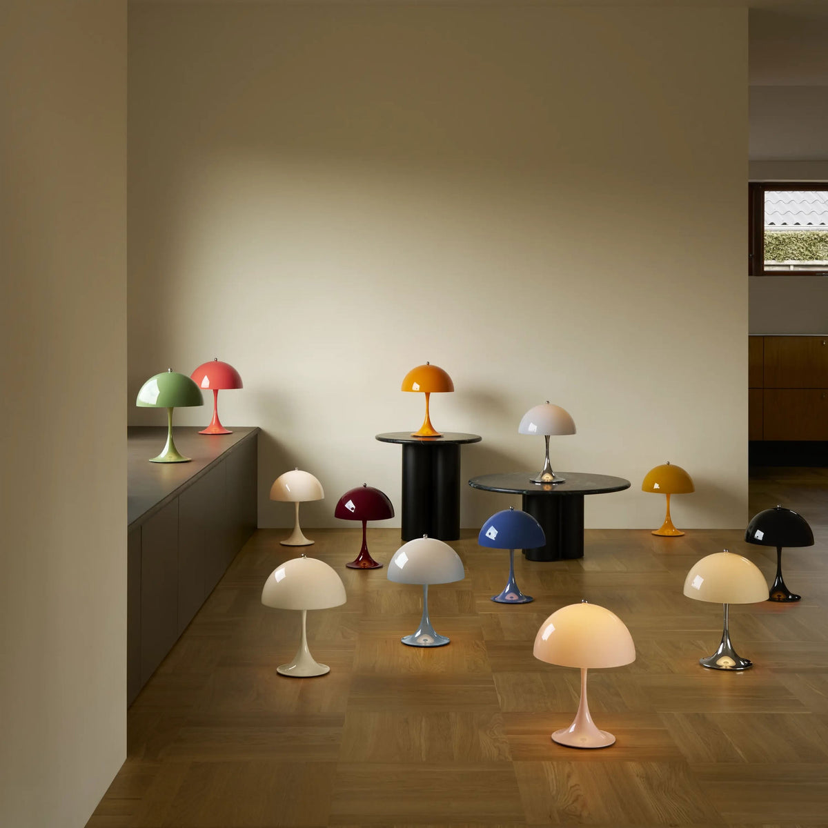Louis Poulsen Panthella 250 Portable Table Lamp V3 Opal White