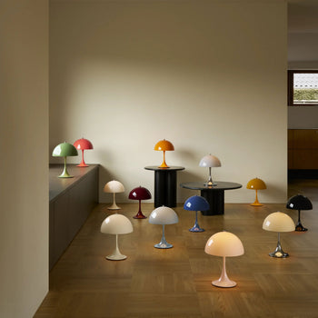 Louis Poulsen Panthella 250 Portable Table Lamp V3 Opal White
