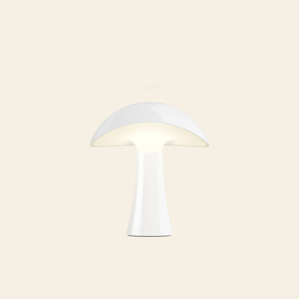 Louis Poulsen Rumee 220 Portable Table Lamp Cloud White