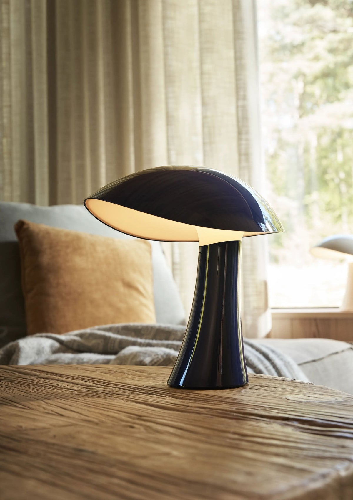 Louis Poulsen Rumee 220 Portable Table Lamp Night Blue