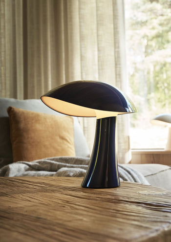 Louis Poulsen Rumee 220 Portable Table Lamp Night Blue