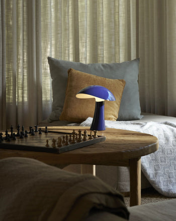 Louis Poulsen Rumee 220 Portable Table Lamp Night Blue