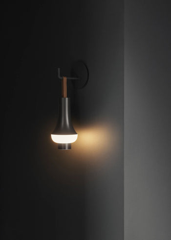 Louis Poulsen Tomoshi Portable Table Lamp Dark Brown