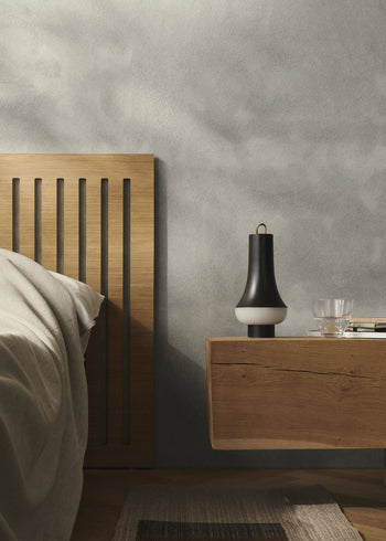 Louis Poulsen Tomoshi Portable Table Lamp Dark Brown