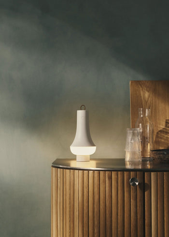 Louis Poulsen Tomoshi Portable Table Lamp White