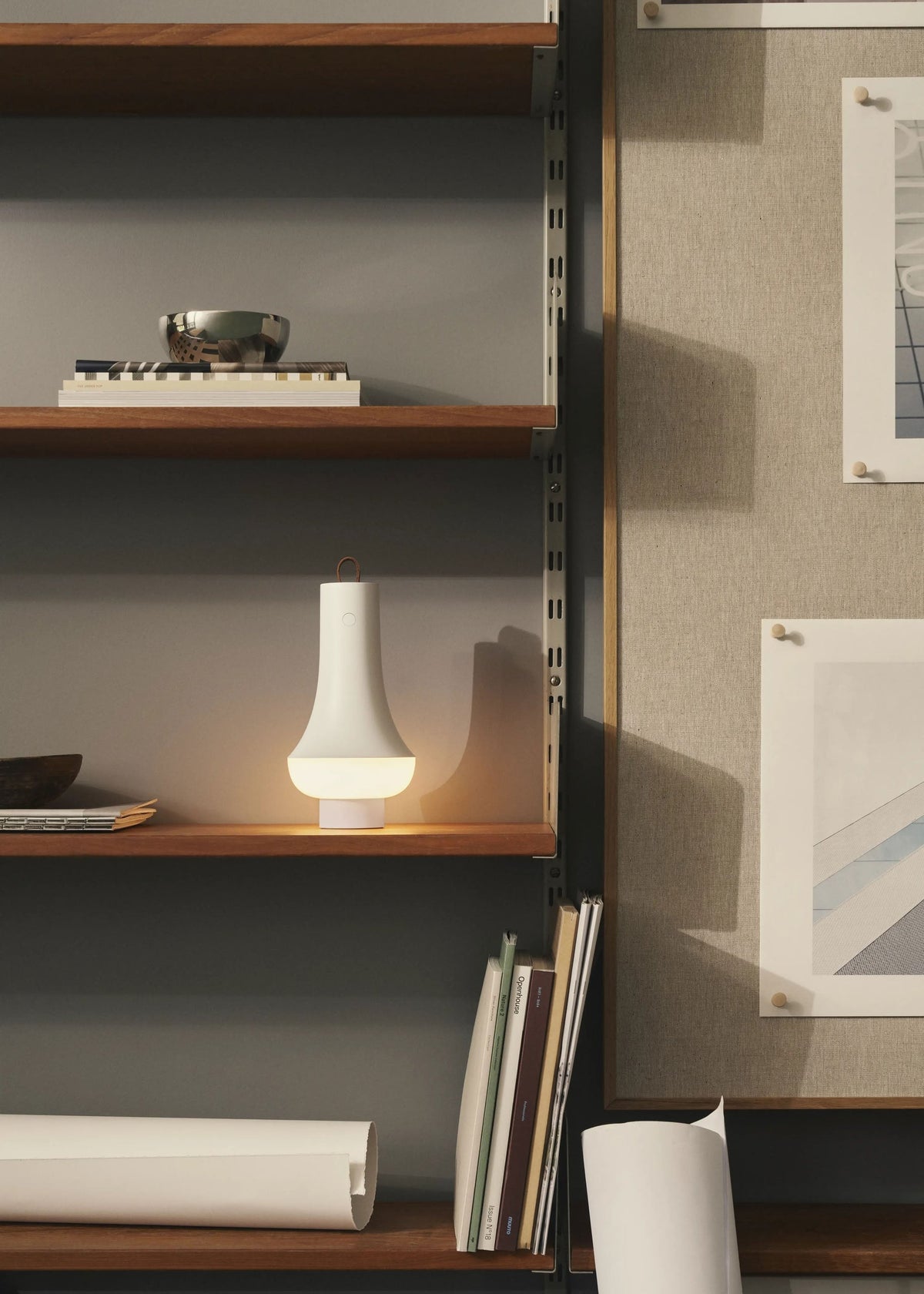 Louis Poulsen Tomoshi Portable Table Lamp White