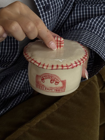 MIRYO Strawberry Jam Jar