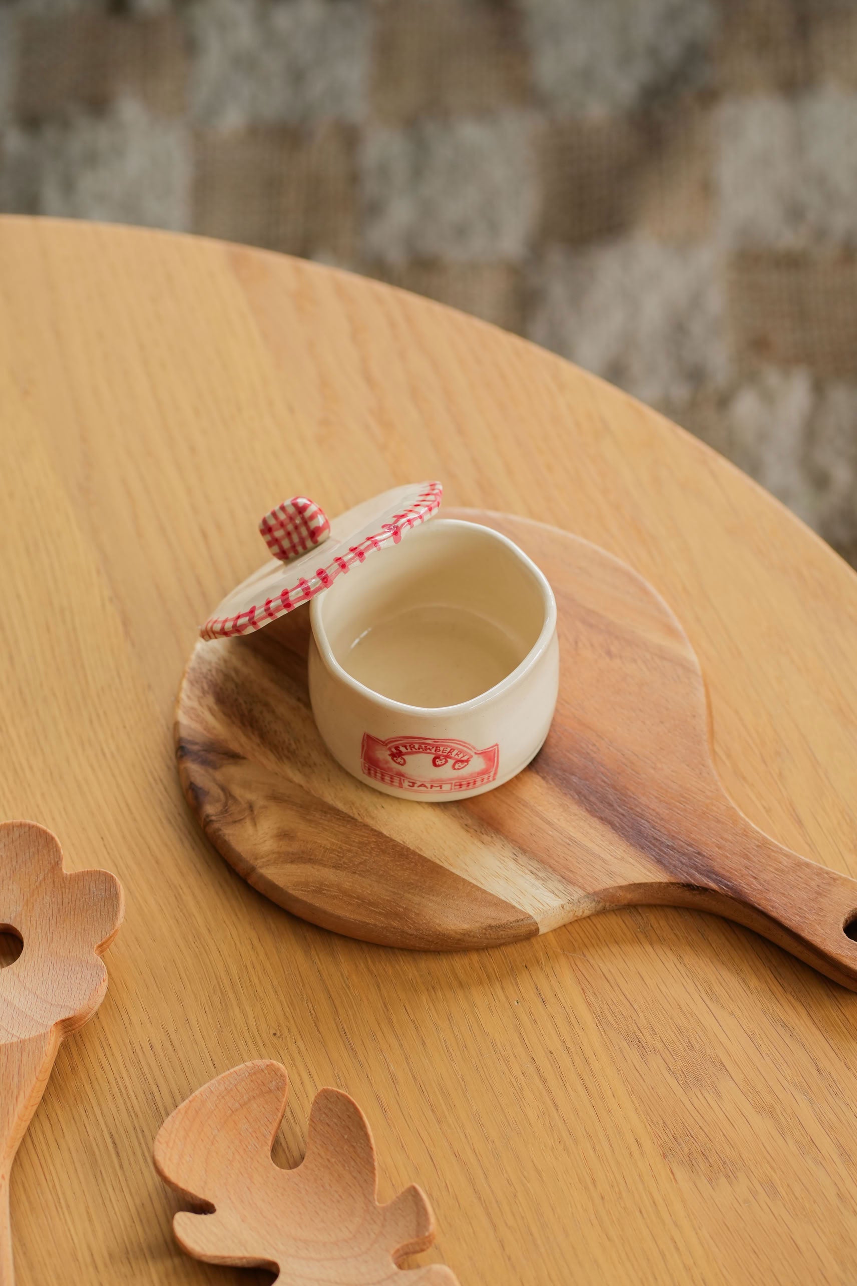 MIRYO Strawberry Jam Jar