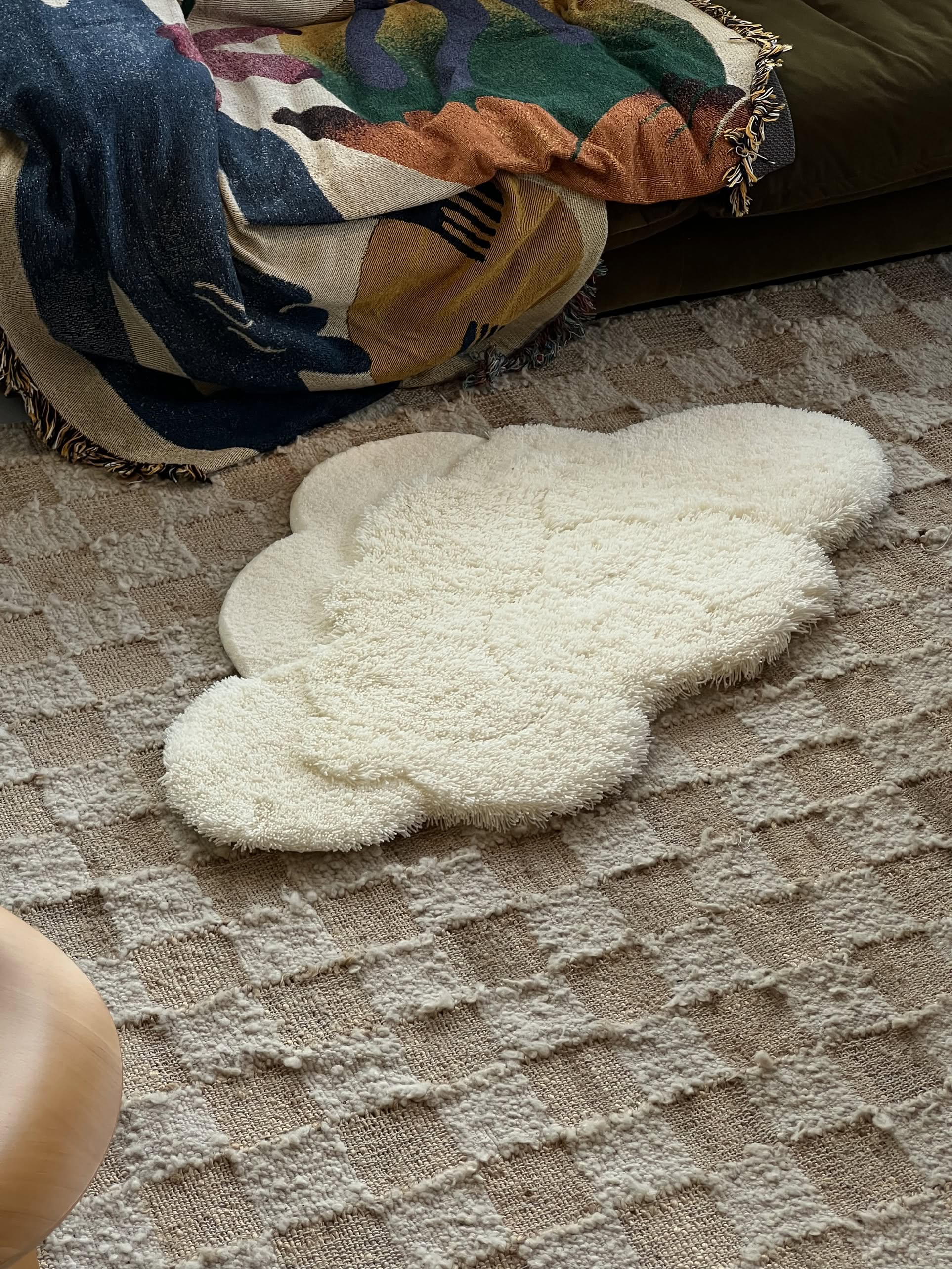 MIYOSHI RUG Alwayth x MIYOSHI RUG Cloooud Rug
