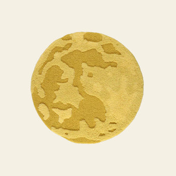 MIYOSHI RUG Alwayth x MIYOSHI RUG Mooon Rug Yellow