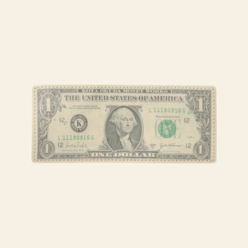 MIYOSHI RUG Banknote Leather Incense Holder