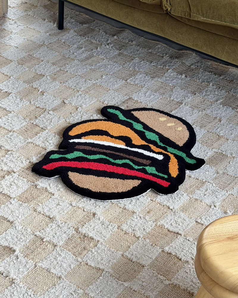 MIYOSHI RUG Burger Rug