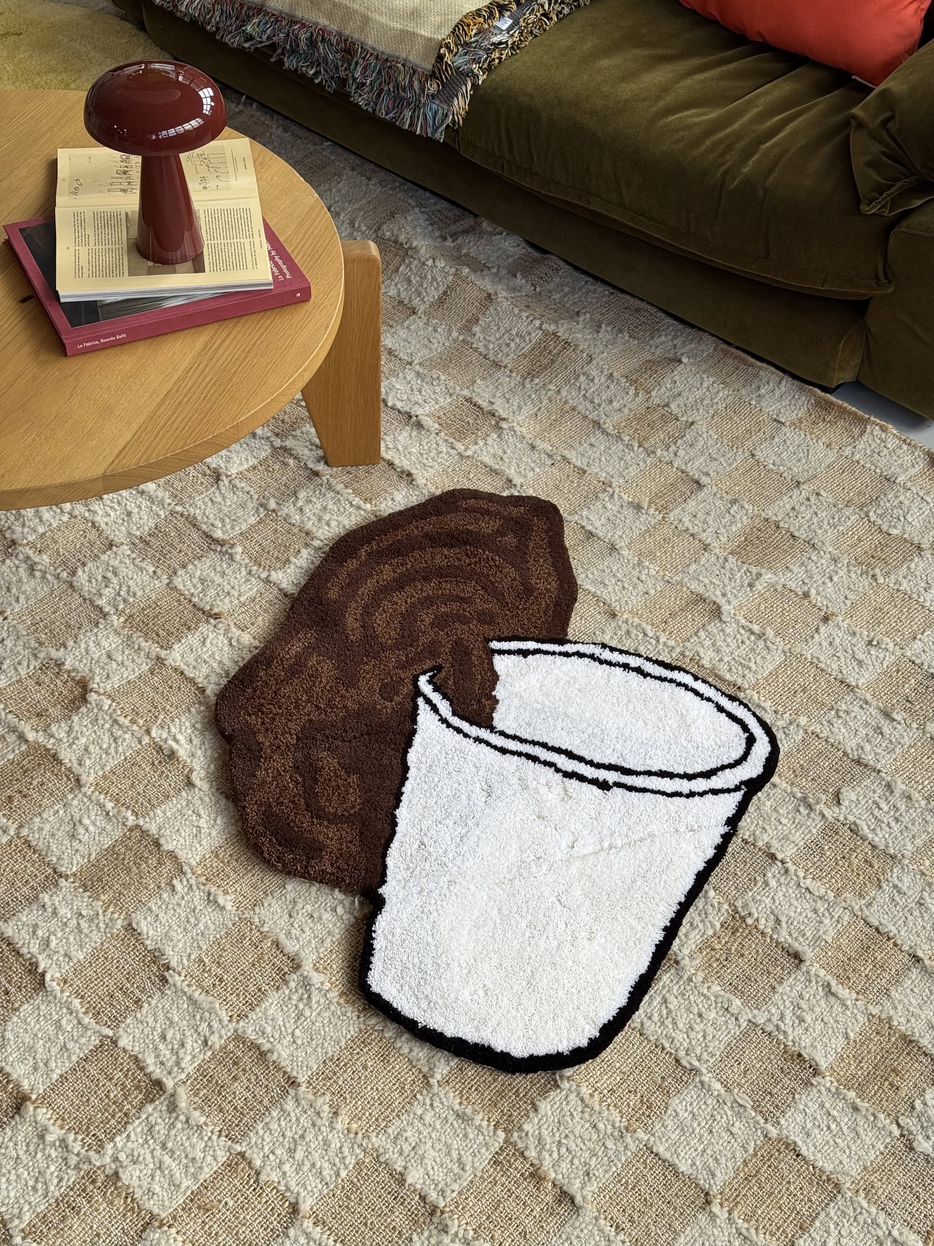 MIYOSHI RUG Coffee Rug