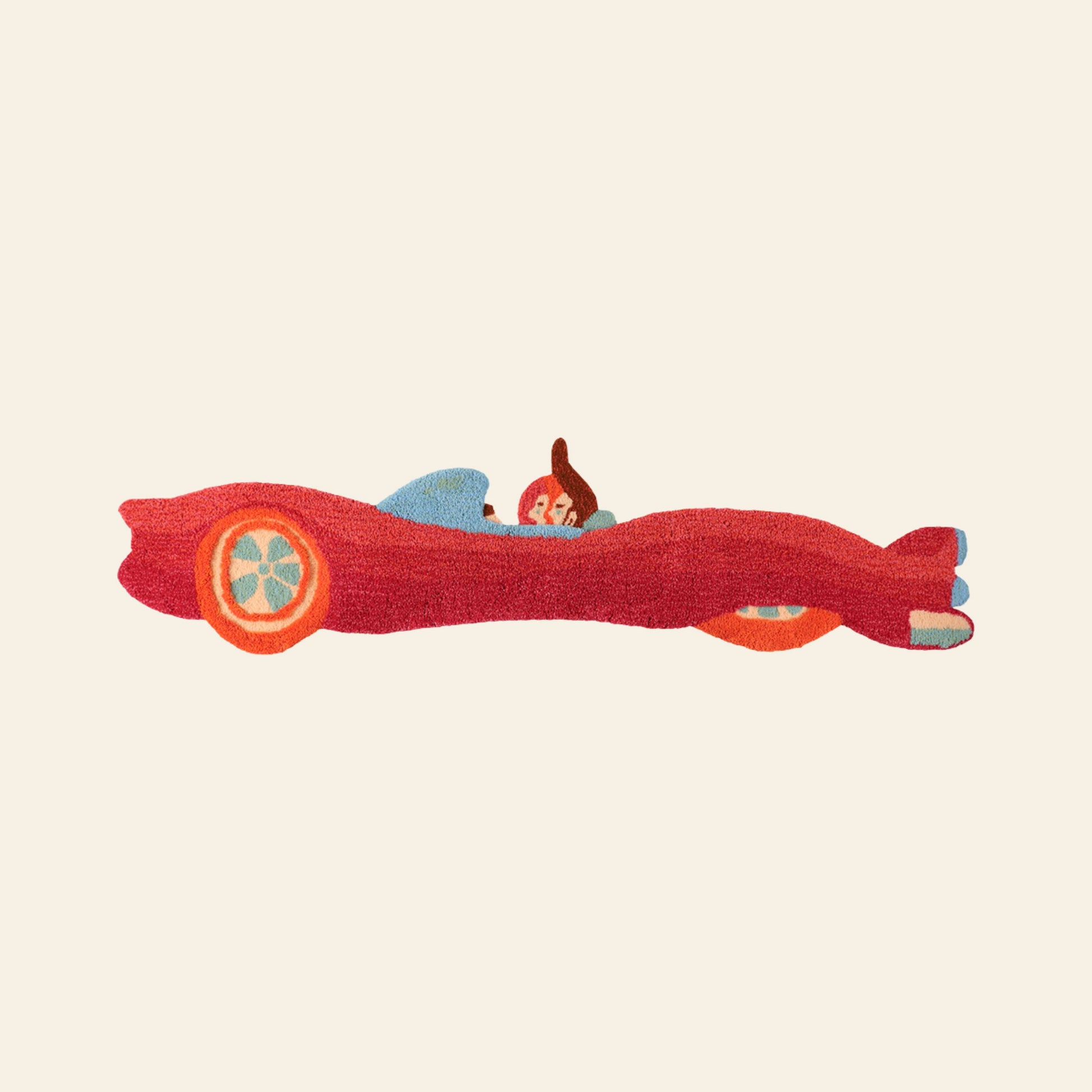 MIYOSHI RUG Kenichi Asai x MIYOSHI RUG Car Rug
