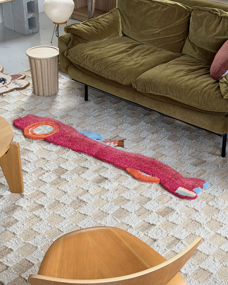 MIYOSHI RUG Kenichi Asai x MIYOSHI RUG Car Rug