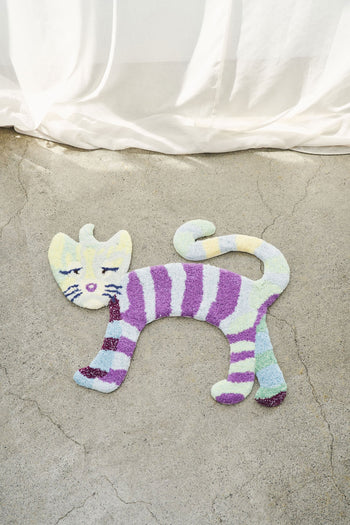 MIYOSHI RUG Kenichi Asai x MIYOSHI RUG Rainbow Cat Rug