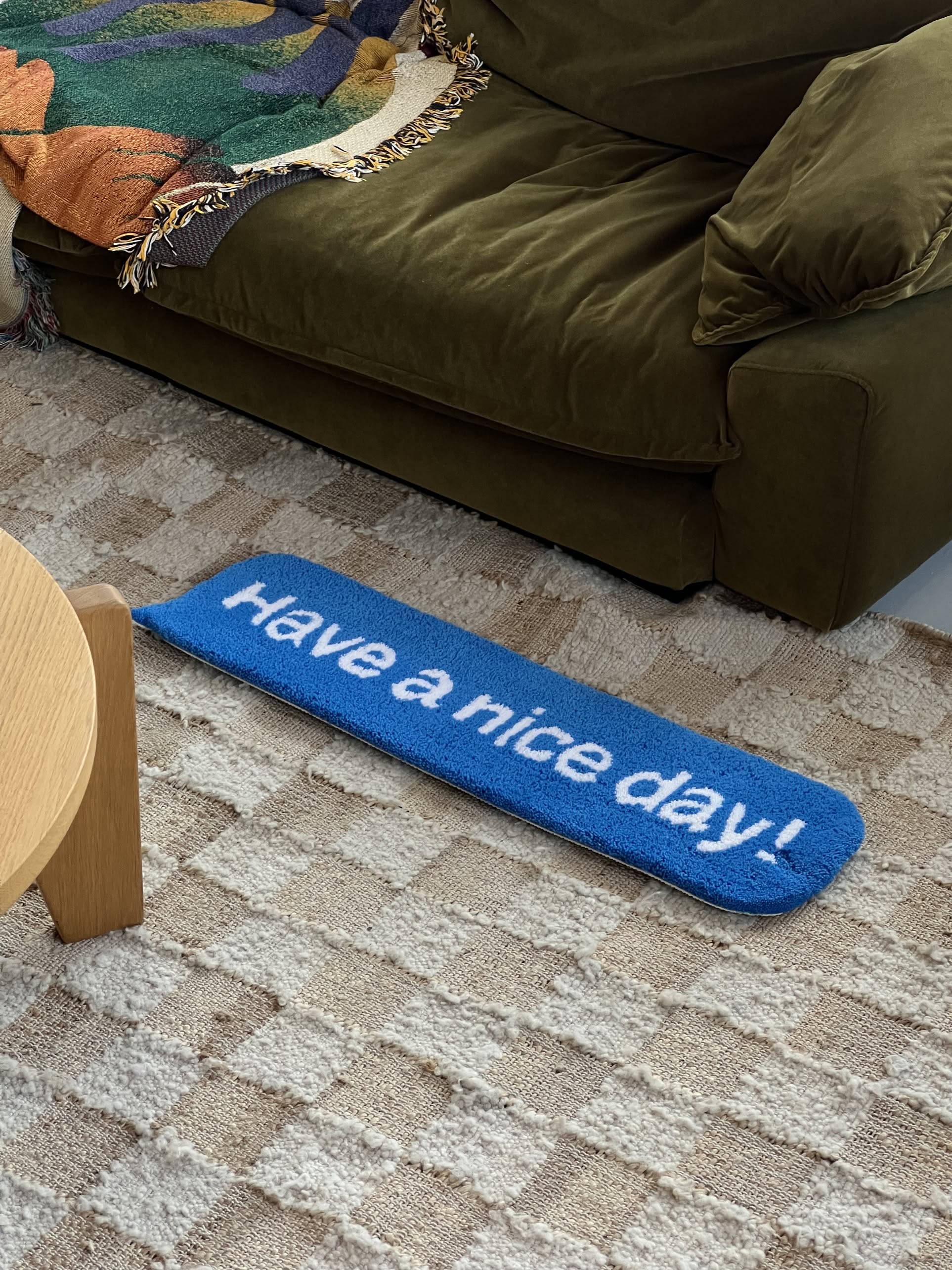 MIYOSHI RUG Messenger Bubble Rug