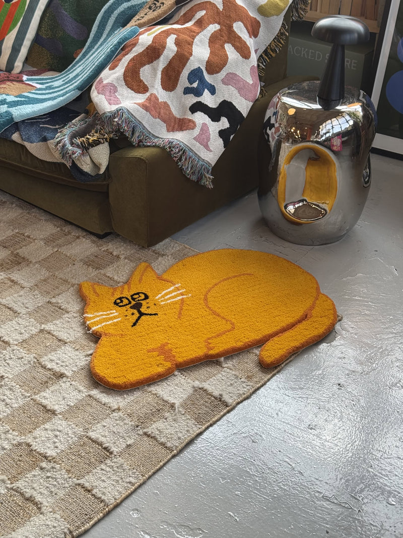 MIYOSHI RUG 和田潮见 x MIYOSHI RUG - 猫地毯 A