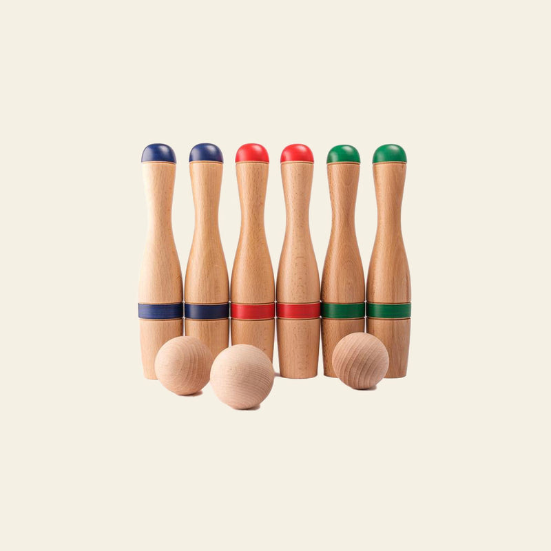 Mora Play Bowling Pins 24cm, Set of 6