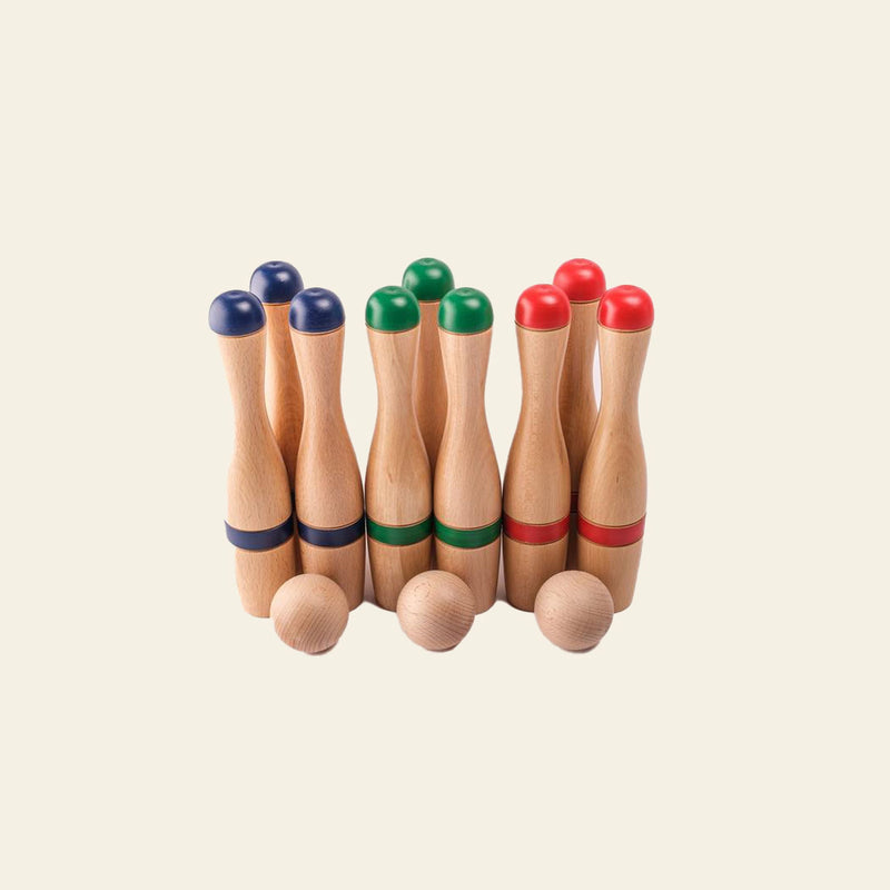 Mora Play Bowling Pins 24cm, Set of 6